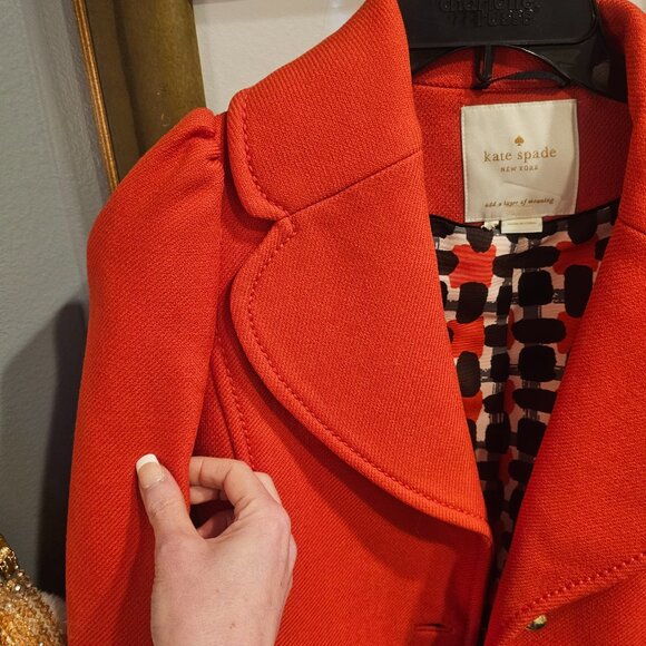 Kate Spade with Gold buttons Size XS - Picture 6 of 12